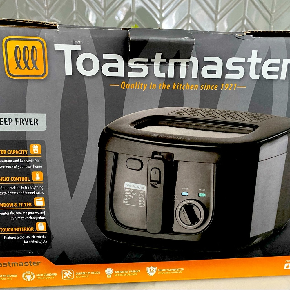 ⭐️ 2 X 30$ PROMO- final sale Toastmaster Deepfryer